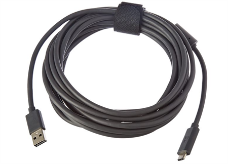 Logitech USB-kabel för Meetup och Group USB-A till USB-C, 5m